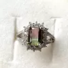 雙色碧璽戒指1